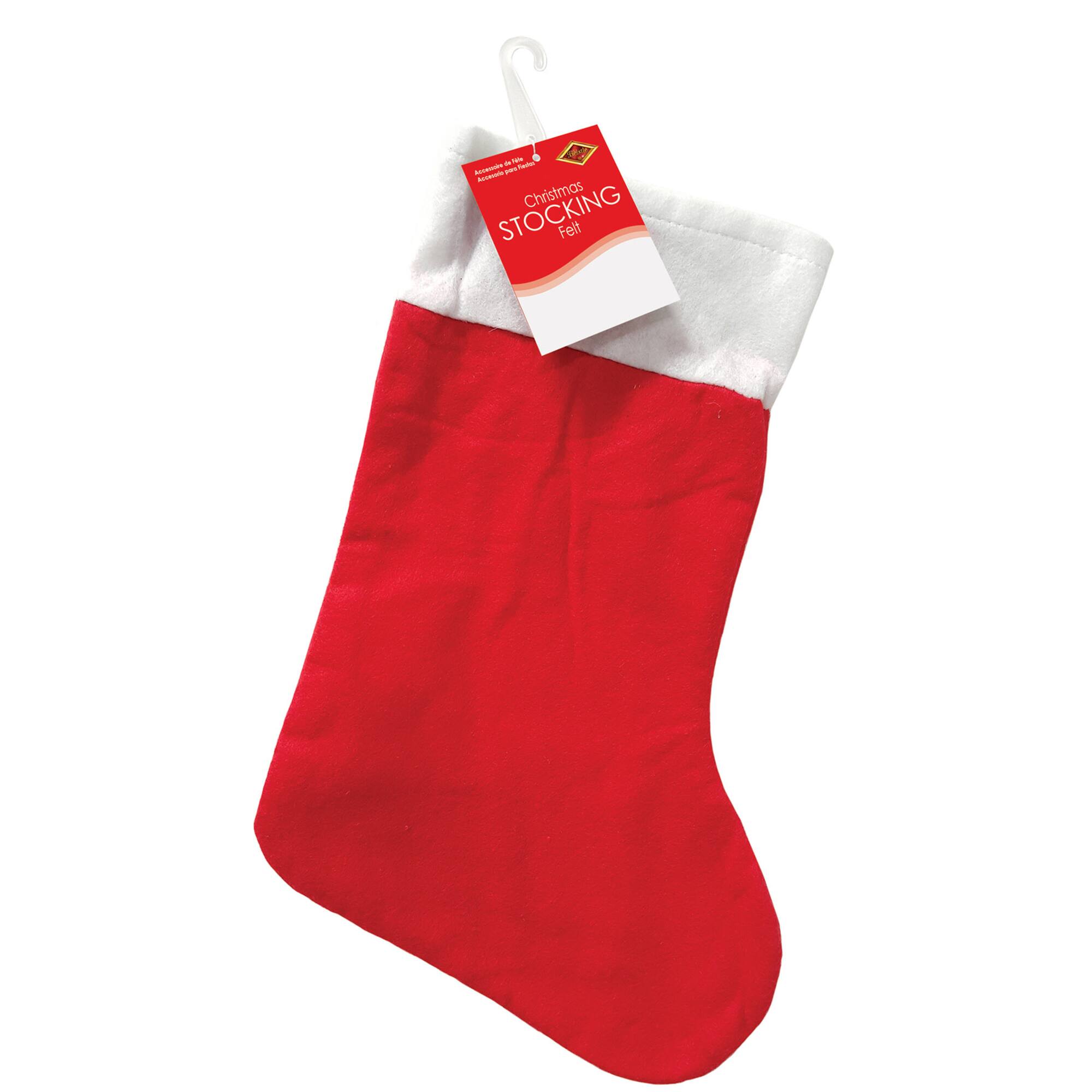 Beistle 15" Felt Christmas Stockings, 4ct.